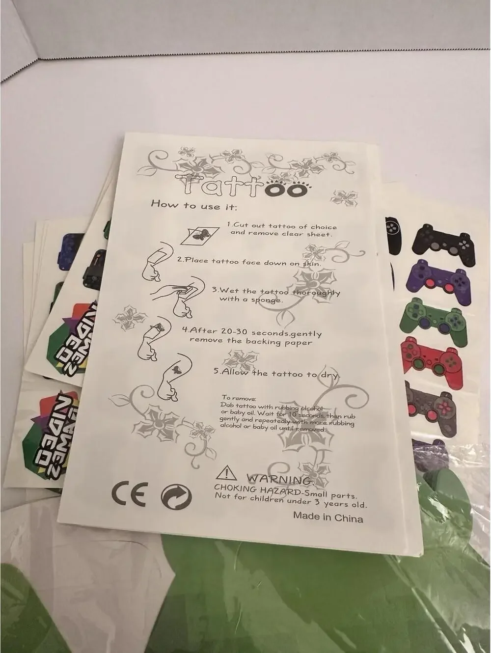 56pc Video Game Birthday Party Favors Bracelets Tattoo Cards Treat Holders